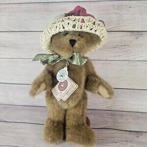 Boyds Bears Adeline Labearsley Plush Fabric 12" Fully Jointed, Retired #912657